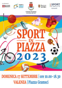 Sport in piazza protagonista della domenica valenzana