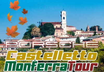 Porsche raduno sabato a Castelletto Monferrato
