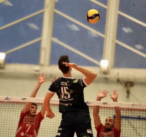 Pallavolo A3, stop casalingo per la Negrini Cte a Valenza con il Cus Cagliari