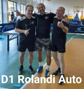 Tennistavolo D1, Rolandi Auto supera Asd Splendor