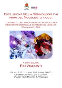 Evoluzione della gemmologia dai primi del Novecento ad oggi al Centro comunale di cultura