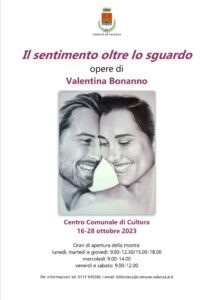 ‘Il sentimento oltre lo sguardo’ al Centro comunale di cultura