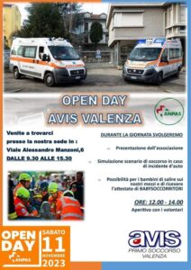 Open day dell’Avis Valenza