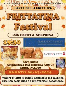 La vera frittatina napoletana con il Frittatina Festival al Fashion Cafè