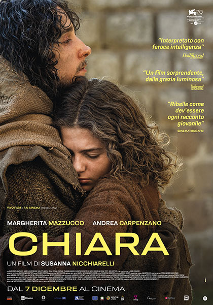 Al Cinema per Voi, ‘Chiara’ il difficile cammino di una donna nell’Italia del Duecento