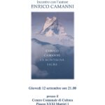 Enrico Camanni e ‘La montagna sacra’ al Centro comunale di Cultura