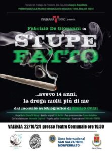 Stupe Fatto martedì al Teatro Comunale