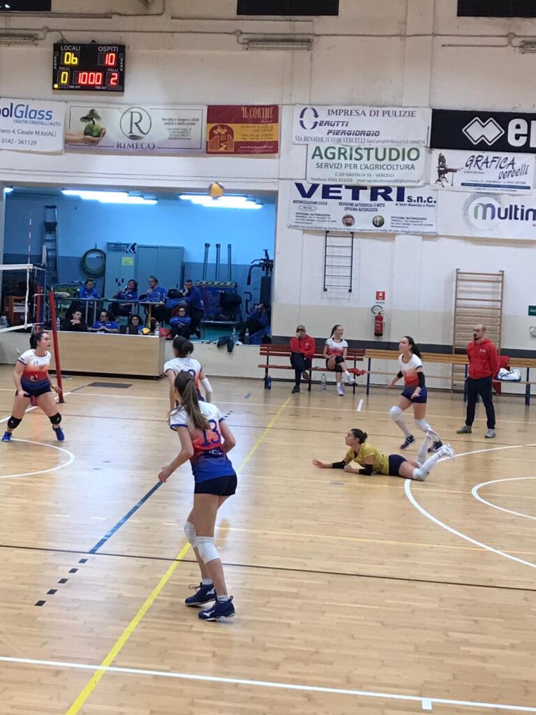 Pallavolo C femminile, ZSCh vince con Vercelli e si consolida al secondo posto