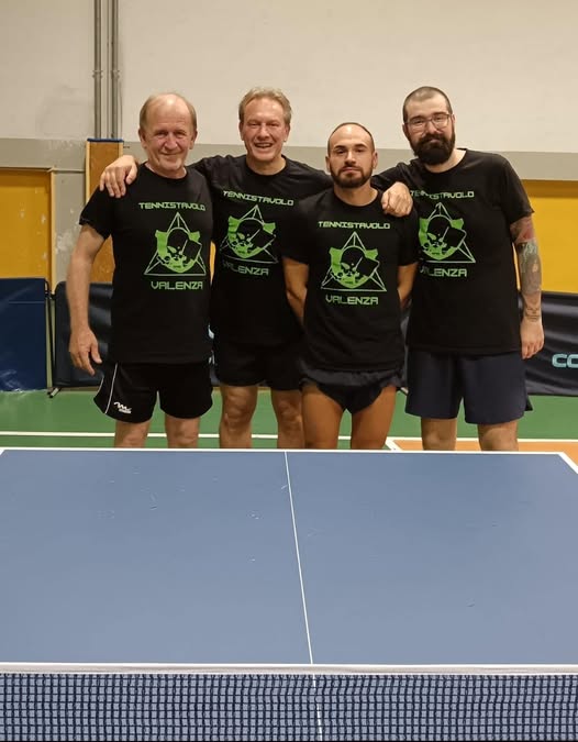 Tennistavolo Valenza, Assifour chiude in testa l’andata