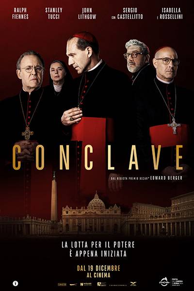 AL CINEMA PER VOI – “CONCLAVE”, quando l’elezione di un Papa diventa un thriller