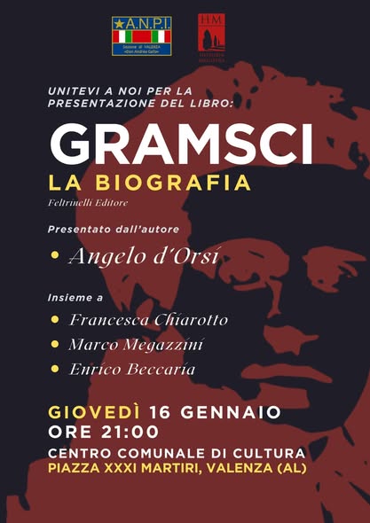 La biografia di Gramsci al Centro Comunale di Cultura