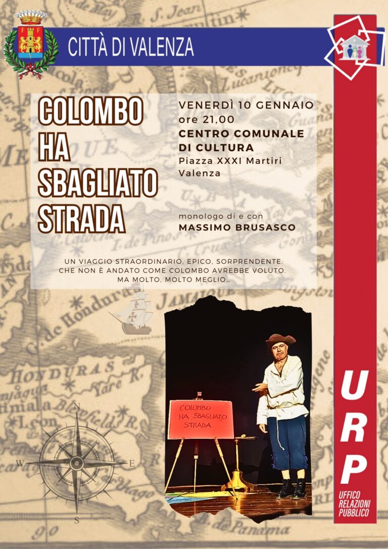 ‘Colombo ha sbagliato strada’ al Centro Comunale di Cultura