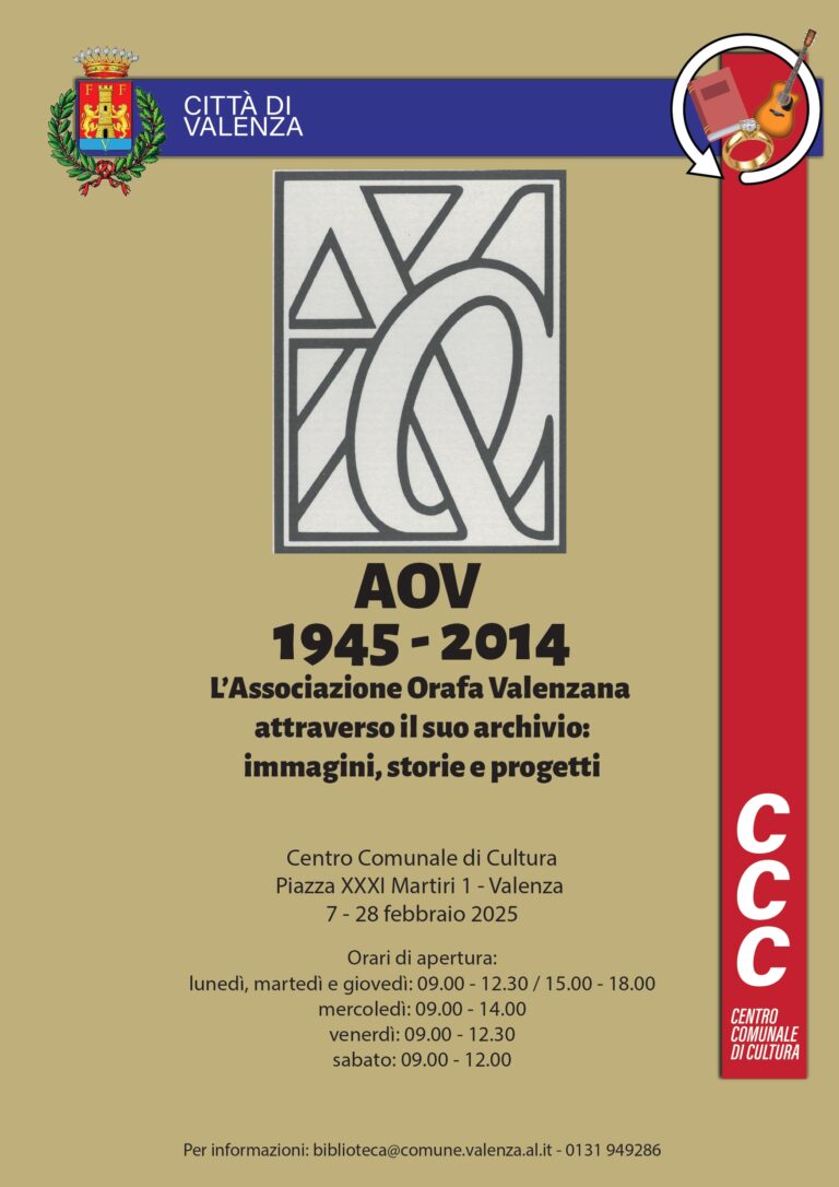 Associazione Orafa Valenzana attraverso il suo archivio