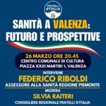 Valenza, l’assessore Riboldi arriva per parlare di sanità