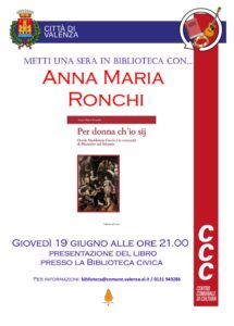 Metti una sera in Biblioteca con … Anna Maria Ronchi