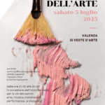 Sabato 5 luglio la notte a Valenza si veste d’arte