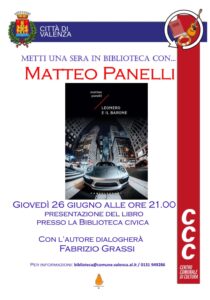 Metti una sera in Biblioteca con … Matteo Panelli