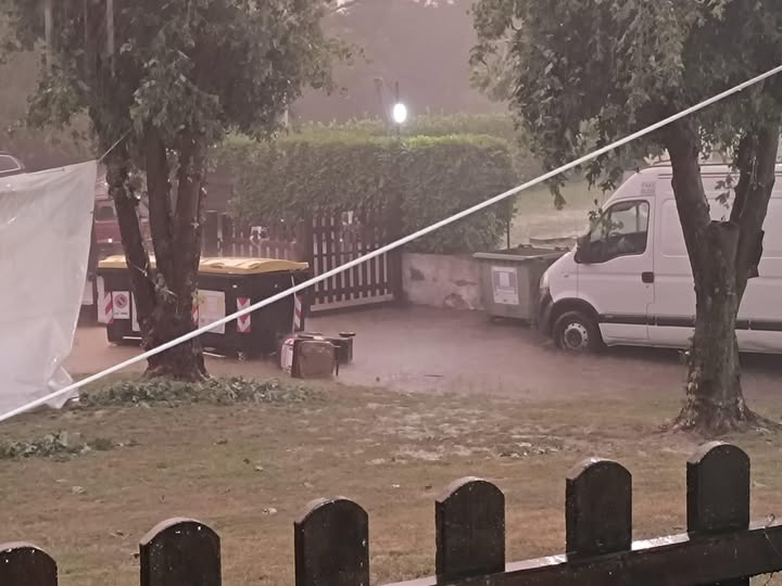 Il maltempo investe Valenza e il Valenzano