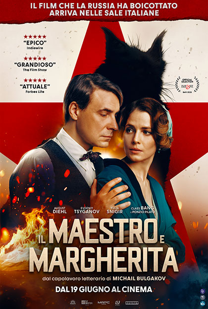 AL CINEMA PER VOI. “IL MAESTRO E MARGHERITA”, i manoscritti che non bruciano mai