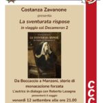 Costanza Zavanone in dialogo con Roberto Lasagna presenta La sventurata rispose.