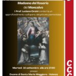 Conferenza di Orsini in Duomo sulla Madonna del Rosario di Guglielmo Caccia