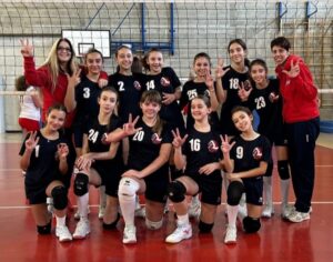 Pallavolo Valenza U13, chiude andata imbattuta