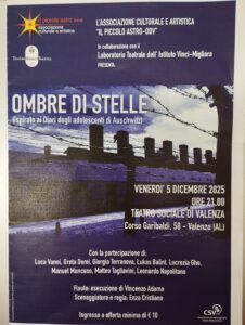 ‘Ombre di Stelle’ al Teatro Sociale il 5 dicembre