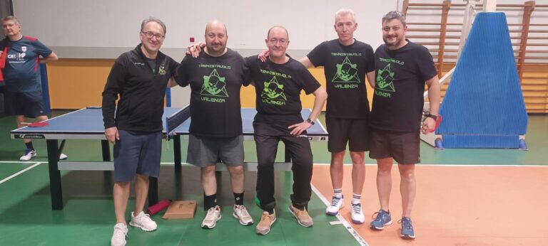 Tennistavolo Valenza, Rolandi Auto vince e convince due volte