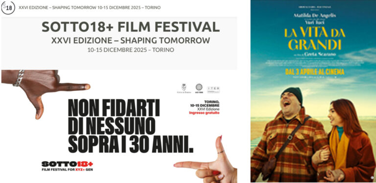 AL CINEMA PER VOI. TORINO: S18+ / SOTTODICIOTTO FILM FESTIVAL & CAMPUS (10 – 15 dicembre 2025)