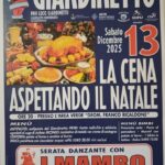 Giardinetto, ‘La cena aspettando il Natale’