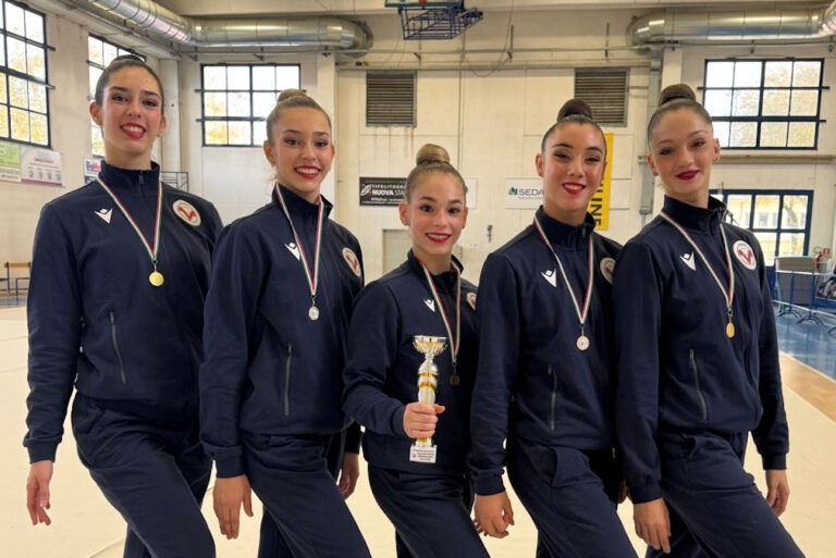 Ginnastica Valentia, oro a Saluzzo