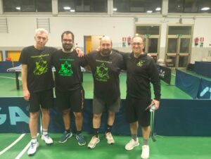 Tennistavolo Valenza, Rolandi Auto vince con cappotto