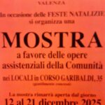 Mostra alla San Vincenzo sino al 21 dicembre