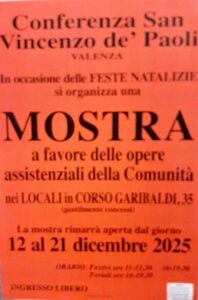 Mostra alla San Vincenzo sino al 21 dicembre