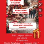 Domenica in via Cairoli c’è il Mercatino di Natale