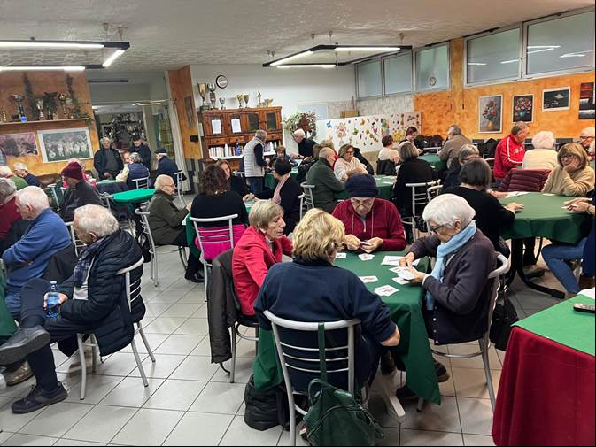 Il burraco protagonista alla Bocciofila Belvedere