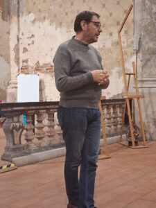 Lomello, Giorgio Battistella e San Francesco in Paradiso