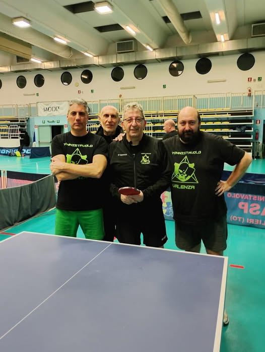 Tennistavolo Valenza sezione Tortona non passa a Moncalieri