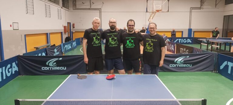 Tennistavolo Valenza, ad Alba fa freddo ed è tempo di cappotti a favore di Rolandi Auto D3