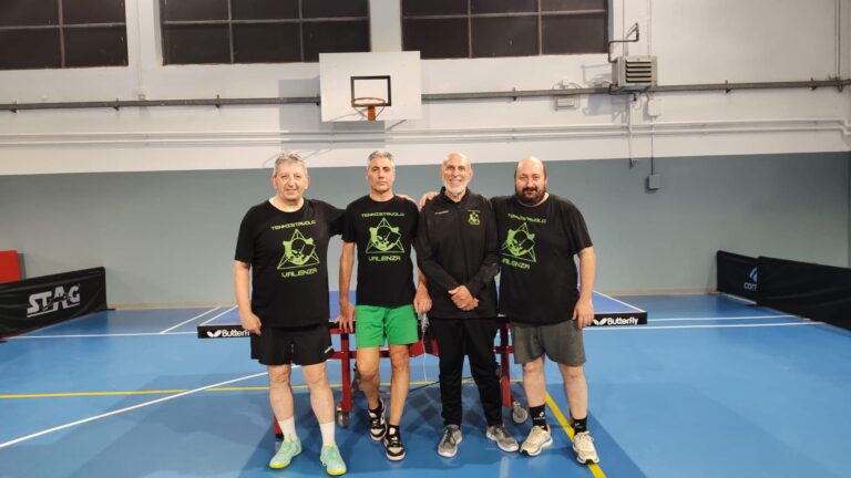 Tennistavolo Valenza sezione Tortona chiude vincendo una stagione tra rimpianti ed ambizioni future