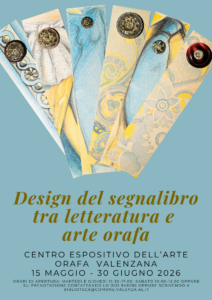 Da venerdì la mostra “Design del segnalibro tra letteratura e arte orafa”