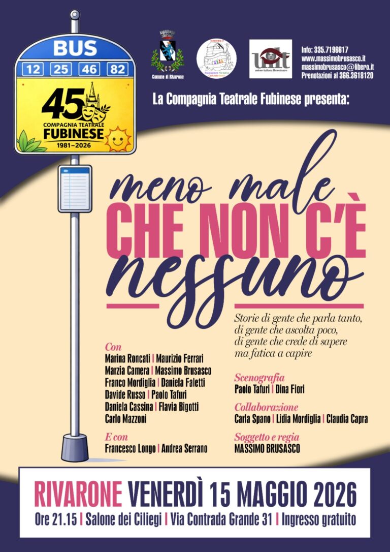 Rivarone, ‘Meno male che non c’è nessuno’