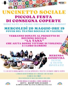 Uncinetto sociale nel foyer del Teatro