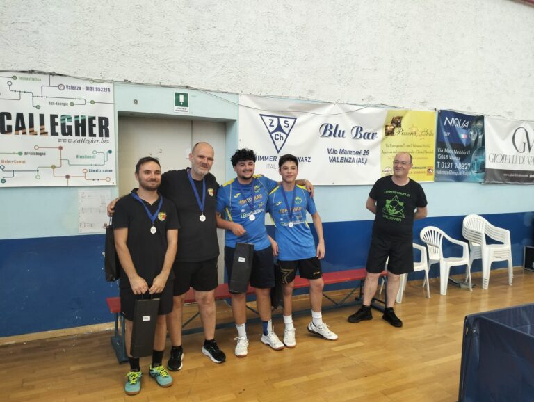 Il Palasport di Valenza capitale del tennistavolo di 3 province