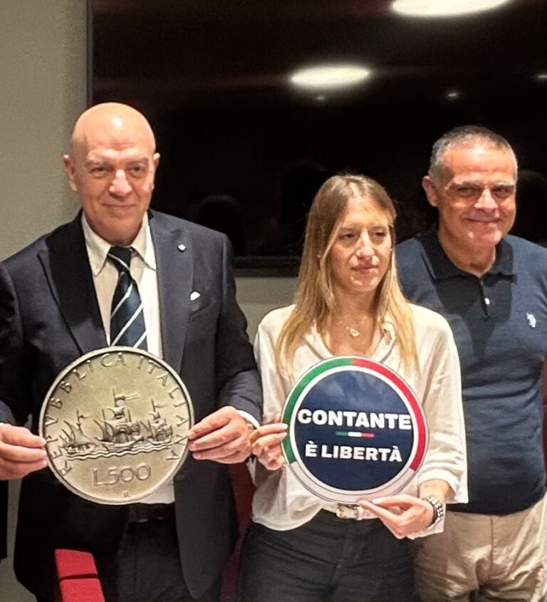 Marco Rizzo come Guglielmo Tell: 2 iniziative popolari sul modello svizzero,  neutralità e contante in Costituzione