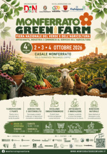 Monferrato Green Farm 2026, Fiera del Verde e dell’Agricoltura. Molte novità per una fiera sempre più specialistica