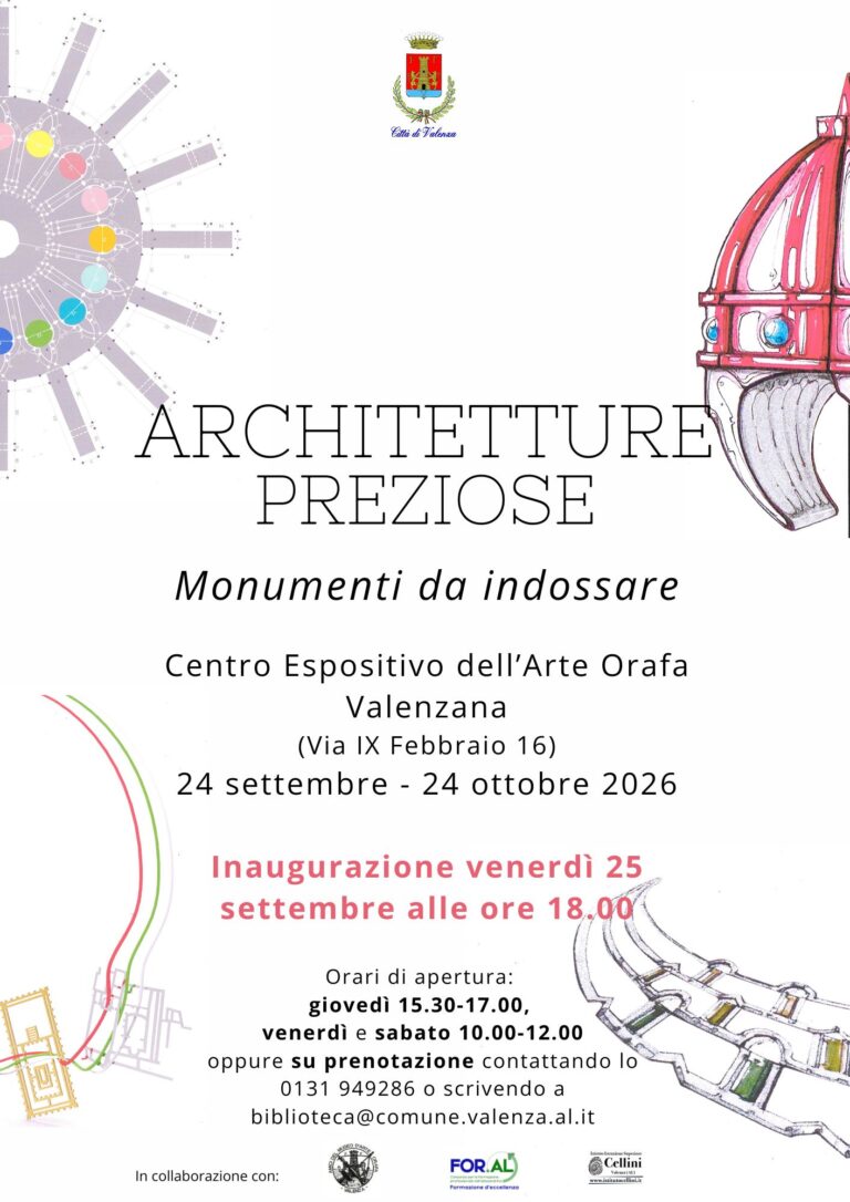 Architetture preziose sino al 24 ottobre