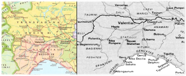Valenza e gli antichi Romani (prima parte)