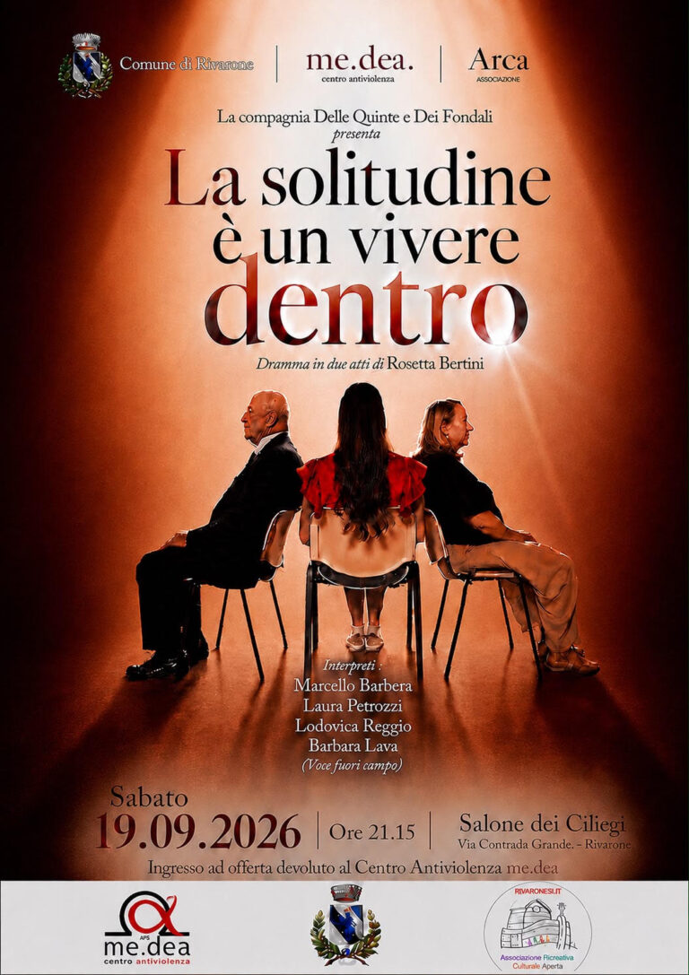 ‘La solitudine è un vivere dentro’, prima a Rivarone