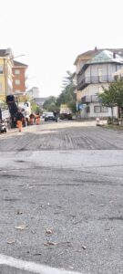 Partito il ripristino delle asfaltature in corso Matteotti